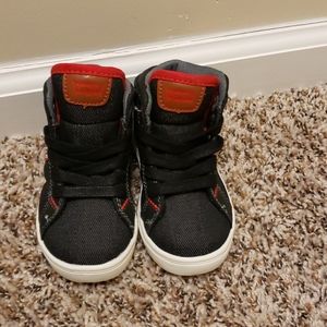 Levi's hight top denim toddler shoes